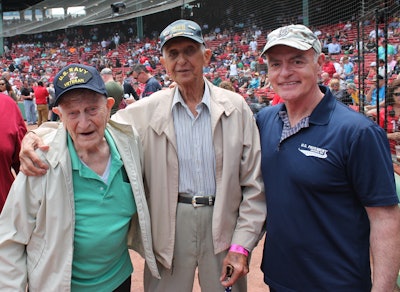 Each year, Musto has invited hundreds of veteran to a Boston Red Sox game where a veteran throws the first pitch and another sings the national anthem. His team also distributes hundreds of yearly gifts to veterans. They distribute turkeys for Thanksgiving and Christmas trees for the holidays.