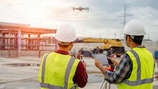 Drone construction site rules FAA RID