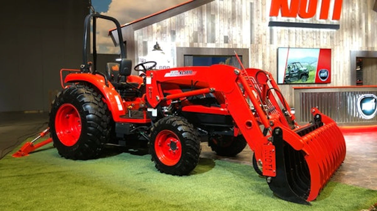 KIOTI Tractor Enters Compact Construction Market While Announcing 2021 Product Line-up - Vimarsana News