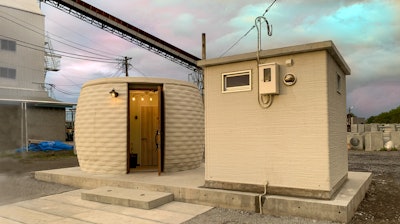 3D printing is an extremely attractive solution also in the public sector for the construction of sanitary rooms. Korodur and CyBe created this pilot project for Sapporo Park in Fukagawa, northern Japan.