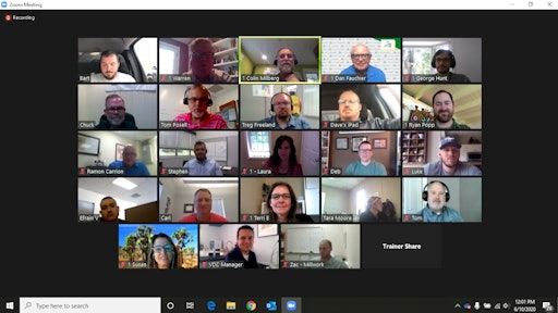 AGC virtual training class