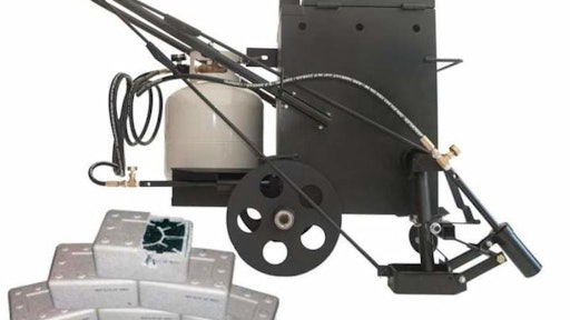 Asphalt Melter Pavemade Hot Box 10 Dual Torch Direct Fire Crack Filler Blocks 720x