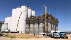 Arizona Grain Slipform Silo Construction Required 9-Day Long Continuous Concrete Pour