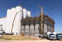 Arizona Grain Slipform Silo Construction Required 9-Day Long Continuous Concrete Pour