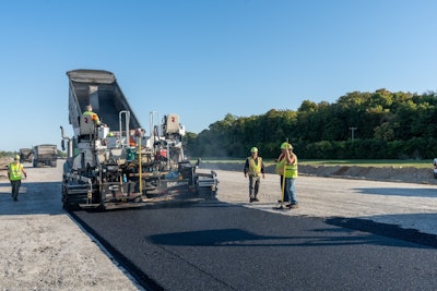 Gerken Paving Inc. of Napoleon, OH recipient of the 2020 Ray Brown Award for North Bass Island Airfield