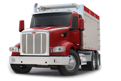 The Peterbilt conventional Model 567 truck was specifically designed to withstand the demands of dump, logging, construction and other harsh vocational applications.