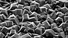 Diamond abrasive close up