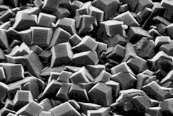 Diamond abrasive close up