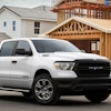 The Ram 1500 Tradesman HFE EcoDiesel is available on crew cab four-door models with a 5-ft. 7-in. bed and 20-in. aluminum wheels.
