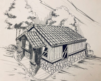 Space Age Concrete - Homeless Shelter