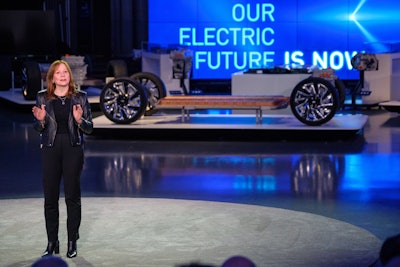 GM CEO Mary Barra explains the automaker's plan for an all-electric product line by 2035 in pursuit of becoming carbon neutral by 2040.
