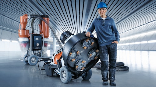 Husqvarna's Orange Evolution: Full Integration of HTC Surface Prep Products, Services