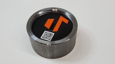 TennaBLE Beacon Steel Puck device
