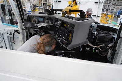 Mack Trucks began production of its MD Series trucks—the model which brought the company back into the medium-duty market—in September.