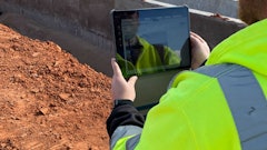 A project inspector at a state DOT utilizes HeadLight as part of the inspection process.