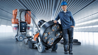 Husqvarna's Orange Evolution: Full Integration of HTC Surface Prep Products, Services