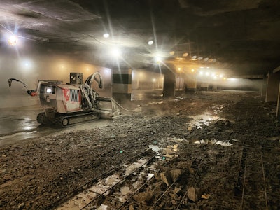 Contractor Challenged with Noise Limits, Active Parking Garage in 200,000 sq.ft. Restoration