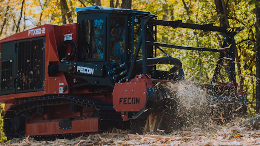 Fecon Machine Fecon Adds 10% More HP to Redesigned FTX150-2 Mulching Tractor From ...