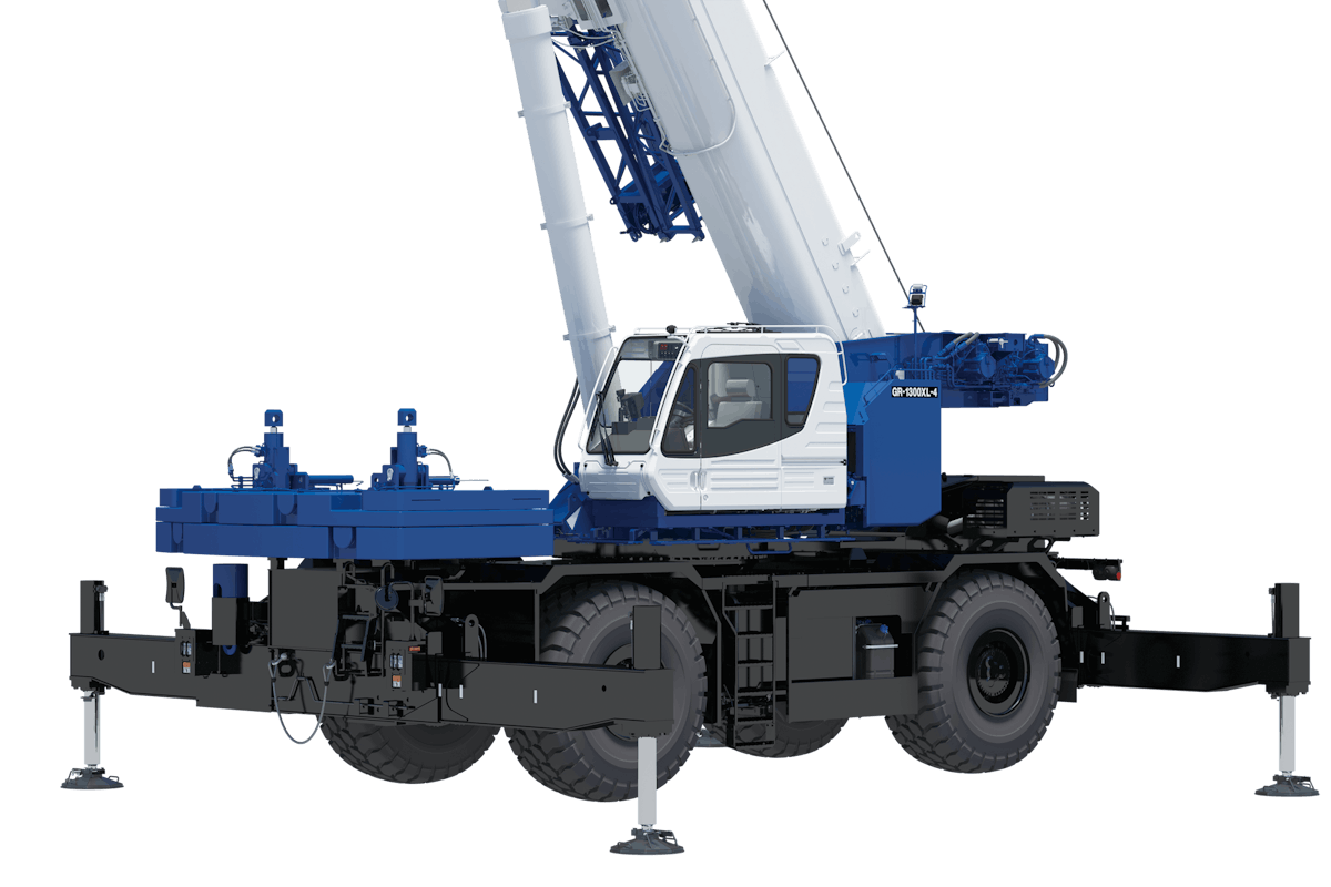 Tadano GR-1300XL-4 Rough Terrain Crane From: Tadano America