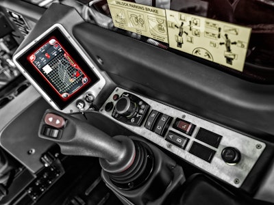 Magni Americas’ telescopic handlers come standard with a load moment indicator (LMI) system that prevents overloading and inhibits operators from putting machines in an unsafe position.