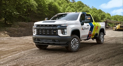 At the virtual Work Truck Show, XL Fleet announced a plug-in hybrid electric drive system for select Chevrolet Silverado and GMC Silverado 2500HD/3500 HD pickup trucks and the Chevrolet and GMC 3500 and 4500 chassis cabs.