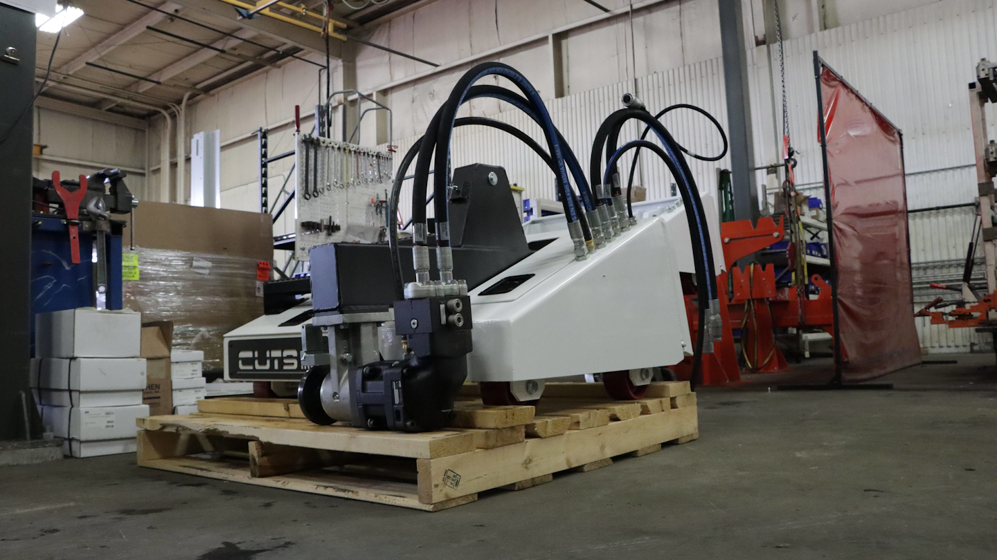 How a Concrete Saw Became Mounted on a Skid Steer The Skid Steer Saw