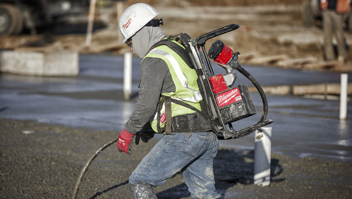 Milwaukee Tool MX FUEL Backpack Concrete Vibrator From Milwaukee Tool Corp. For Construction Pros