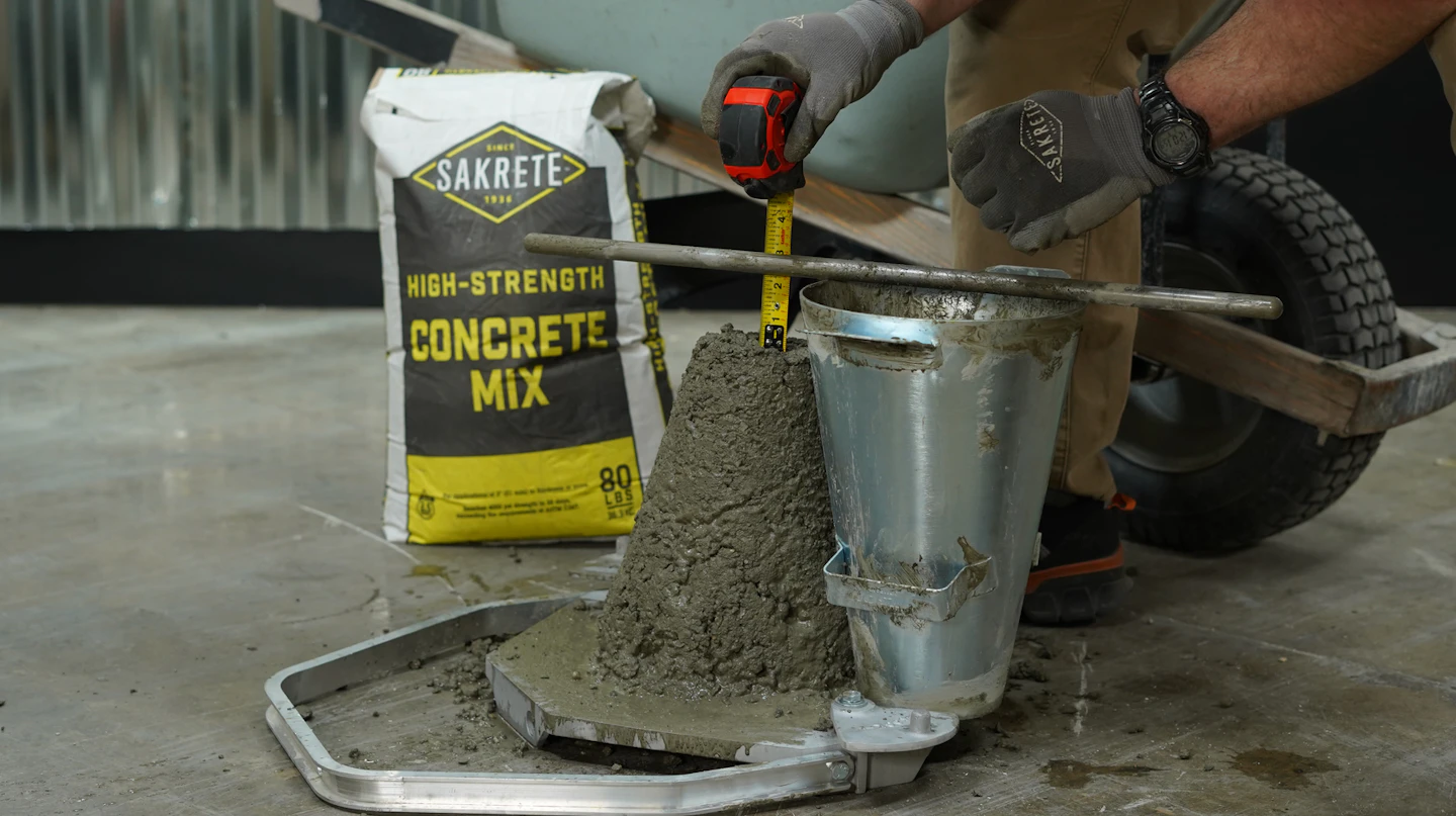 How To Read Concrete Slump Gauge at Darcy Ansell blog