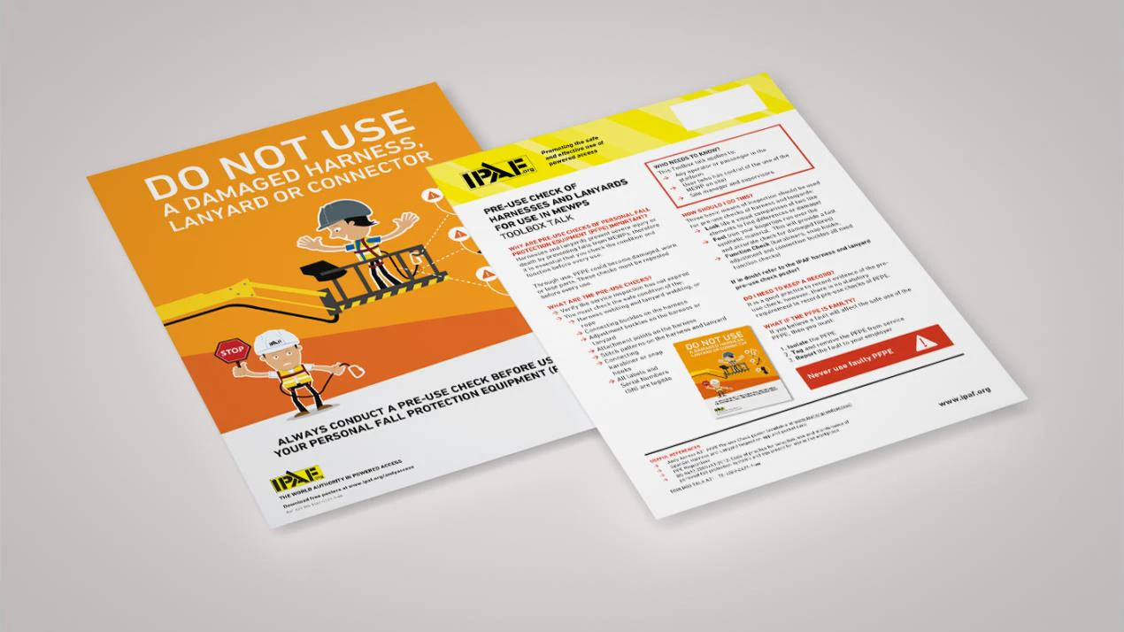 New IPAF Toolbox Talks Focus on Fall-protection Equipment - Vimarsana News