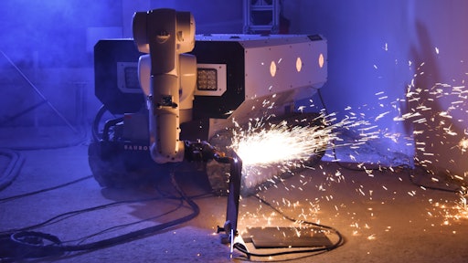 Baubot Fully Mobile Construction Robot