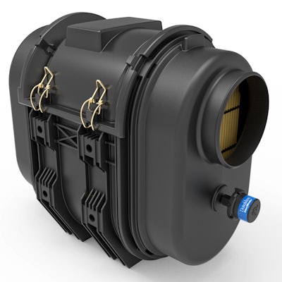 Donaldson's Filter Minder wirelessly transmits data on filter life to aid with maintenance planning.