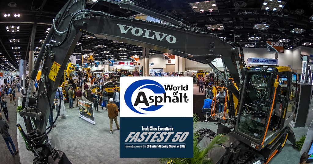 World of Asphalt Named to “Fastest 50” Growing Trade Show List For