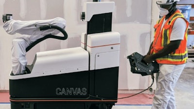 Canvas robot