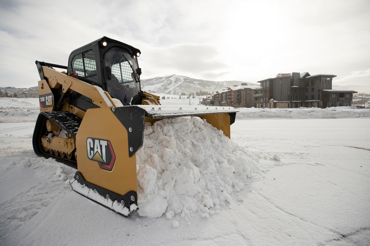 Renting Skid Steers for Snow Removal