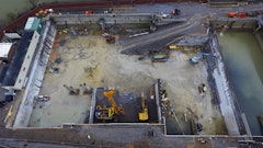 The Kuwahee plant project called for cutting 146 squares measuring 4 ft. and forty-five 36-in.-diameter holes in 15-in. concrete heavily reinforced with 1.25-in. rebar.