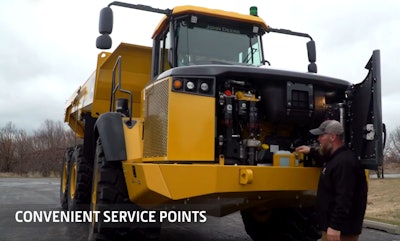 All of the filters are accessible from the ground.