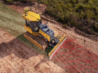 Leica's dozer grade control solutions interface with Leica ConX with easy data transfer between office and machines, remote communication, fleet management and earthmoving productivity analysis via the cloud-based ConX platform.