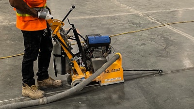 The JS-160 Propane-Powered Joint Clean-out Saw