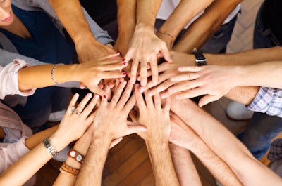 Hands In Teamwork