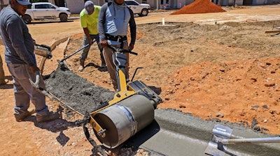 Collect Concrete Profits with a Curb Rolling Machine
