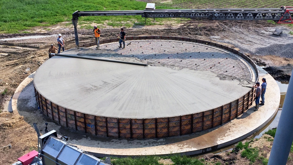 Circular Concrete Pours: Tips on Pouring a Circular Foundation for a