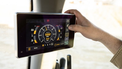 New touchscreen display