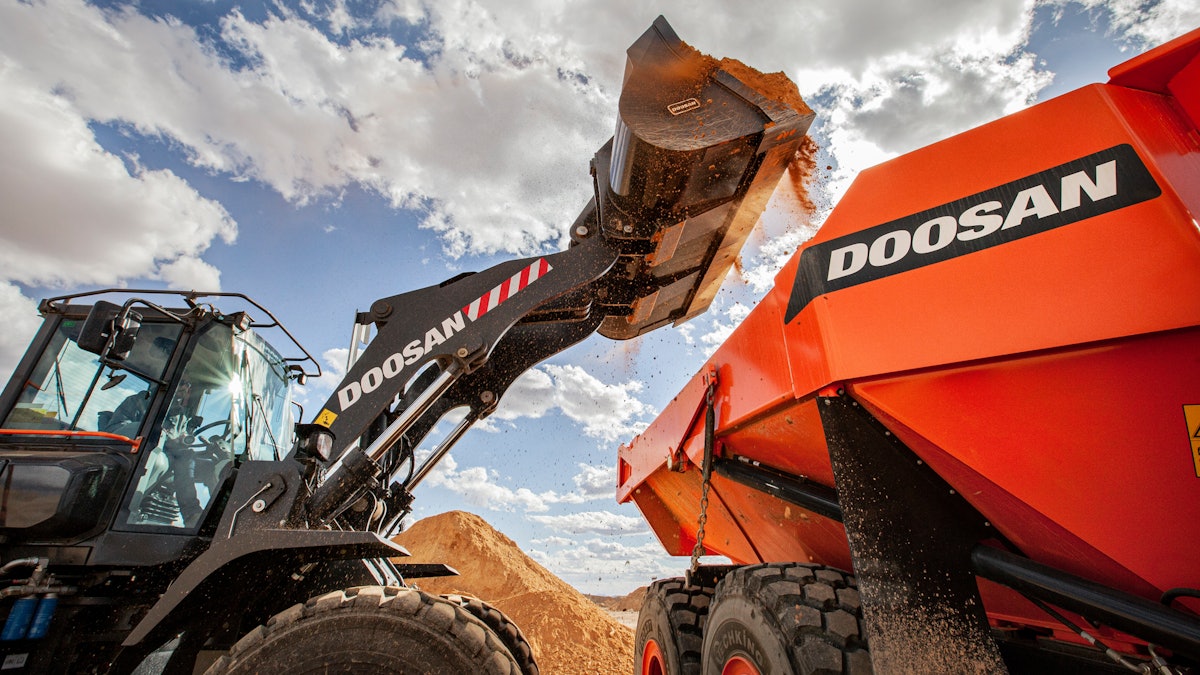 High-tech Doosan -7 Series Wheel Loaders Ease Operation and Boost ...