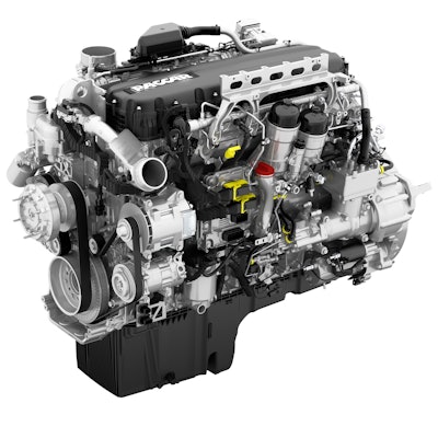 The PACCAR MX-13 can be spec’d up to 510 hp at 1,850 lb.-ft. of torque @ 1,000 RPM.
