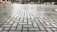 Case Study Randolph N.C. Parking Lot Belgard Permeable Interlocking Concrete Pavers