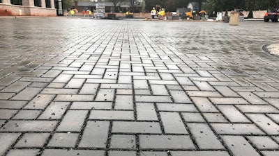 Case Study Randolph N.C. Parking Lot Belgard Permeable Interlocking Concrete Pavers