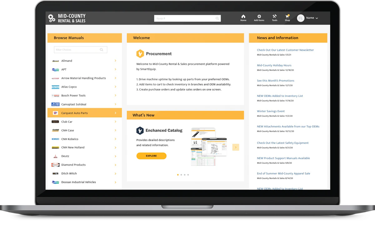 SmartEquip e-Commerce Store and Support 2.0 From: SmartEquip - Vimarsana News