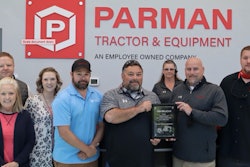 Takeuchi Parman Tractor Award