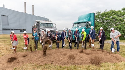 Volvo Group executives were joined by several Delegates of the Maryland State Assembly and Maryland Senator Paul Corderman at a groundbreaking ceremony for the construction of the new Vehicle Propulsion Lab.