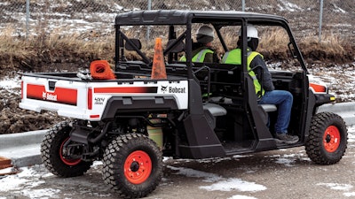 At the end of the day, pickup trucks are expensive. They are expensive to maintain. They are large. They are not emissions friendly. UTVs are lower cost. They are extremely versatile machines and they do exactly what a pickup truck will do at a smaller capacity.